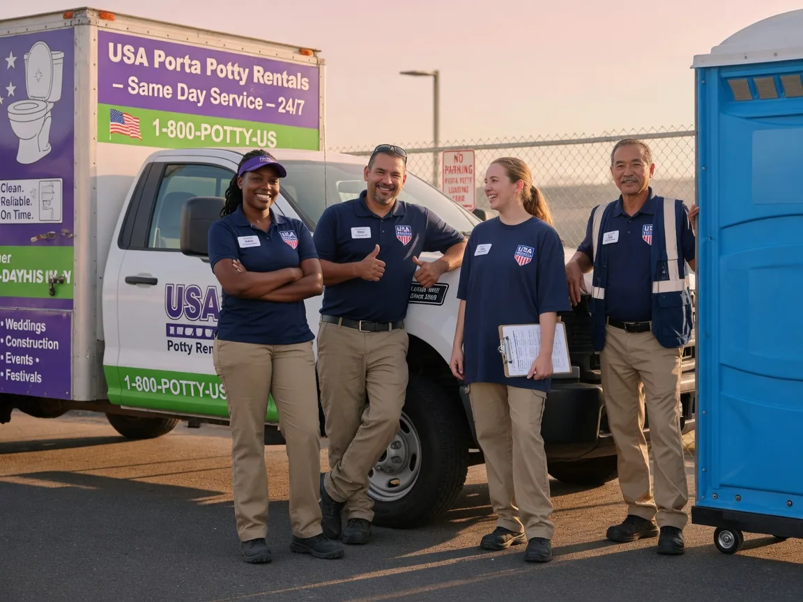 Porta Potty Rental company in Darby, PA
