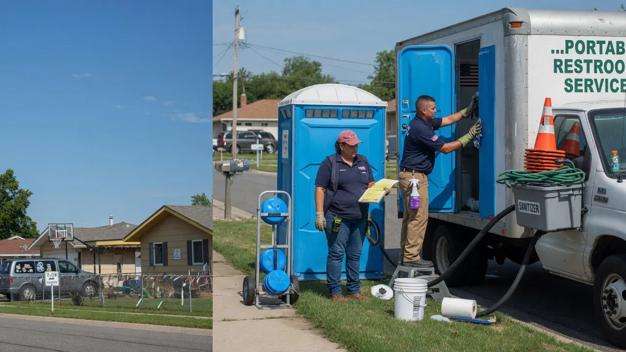 Portable Toilet Rental in Darby, PA near me